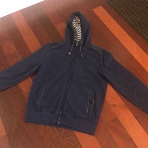 Banana zip up sweatshirt